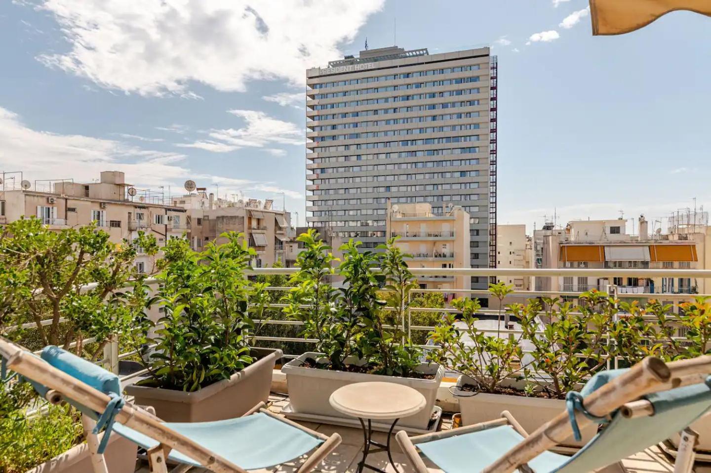 Skyview Penthouse / Central Athen Eksteriør billede